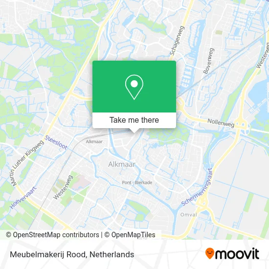 Meubelmakerij Rood map