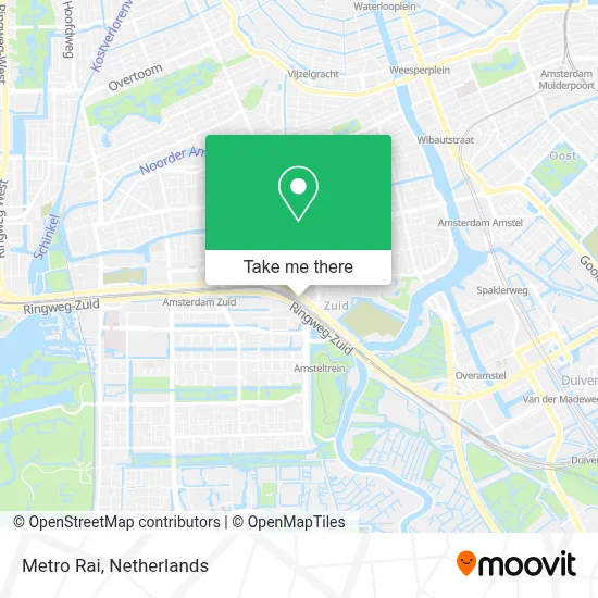 Metro Rai map