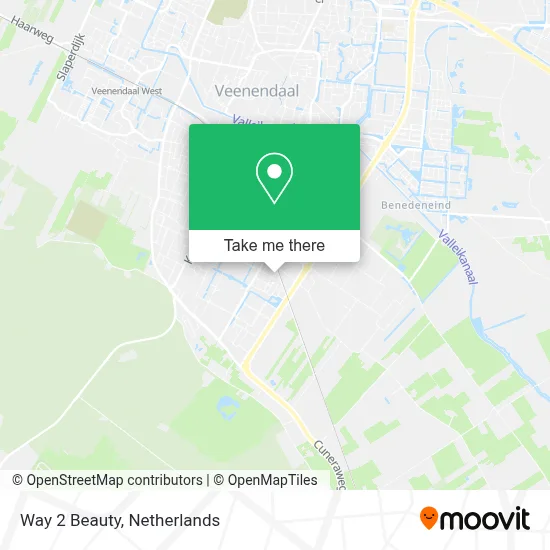 Way 2 Beauty map