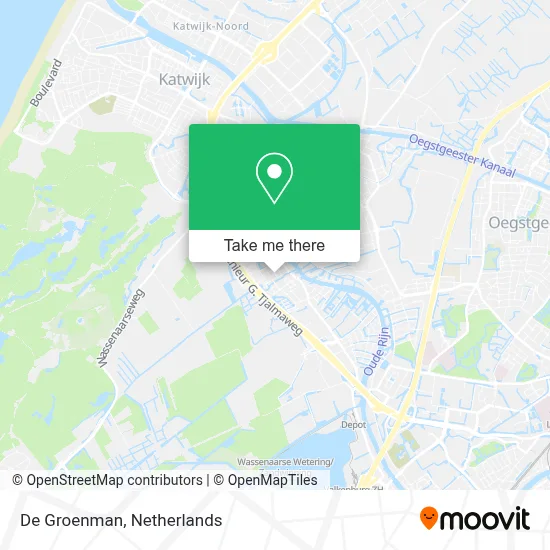 De Groenman Karte