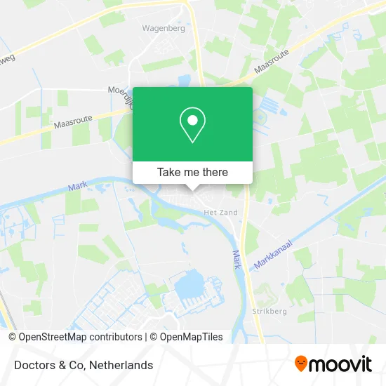 Dokters & Co map