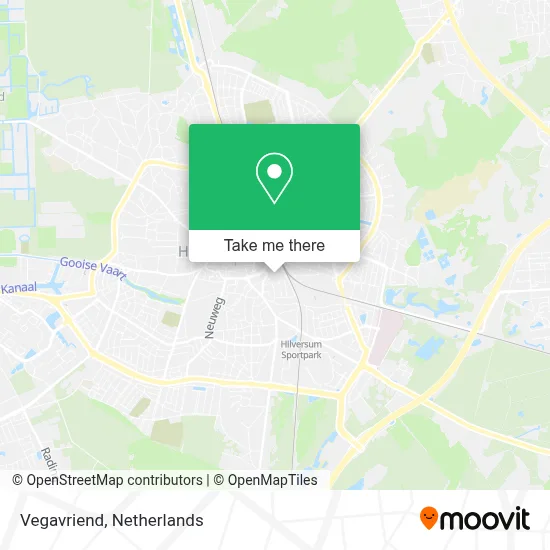 Vegavriend map