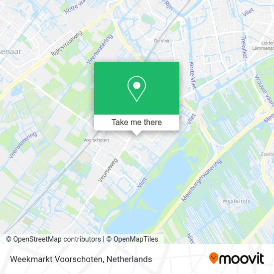 Weekmarkt Voorschoten map