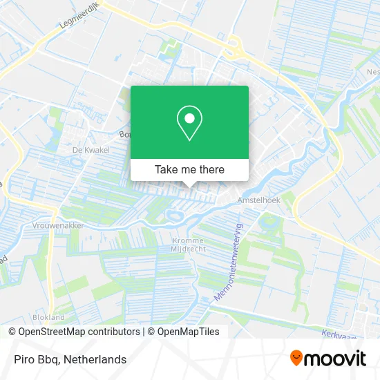 Piro Bbq map