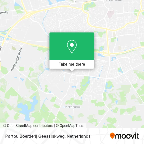 Partou Boerderij Geessinkweg map