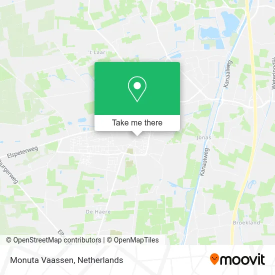 Monuta Vaassen map