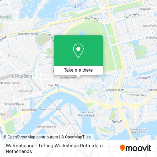 Watmatjenou - Tufting Workshops Rotterdam map