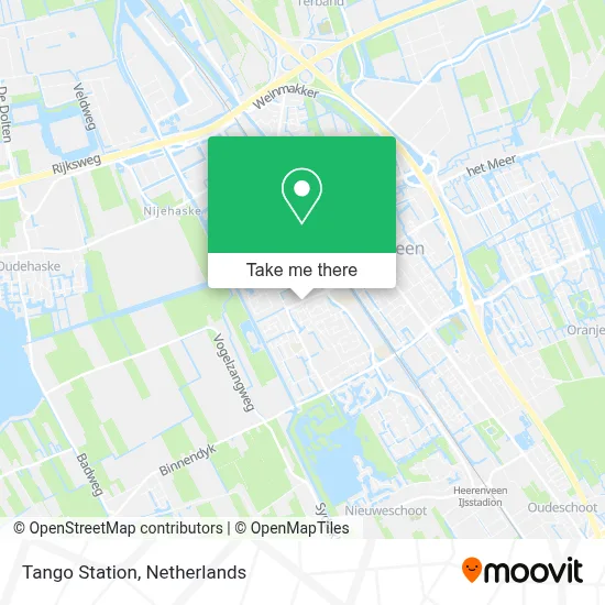 Tango Station map