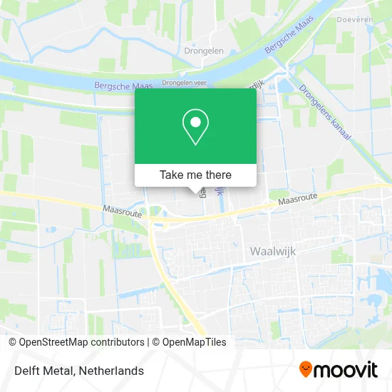 Delft Metal map