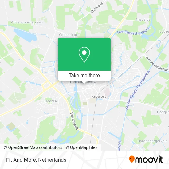 Fit And More map