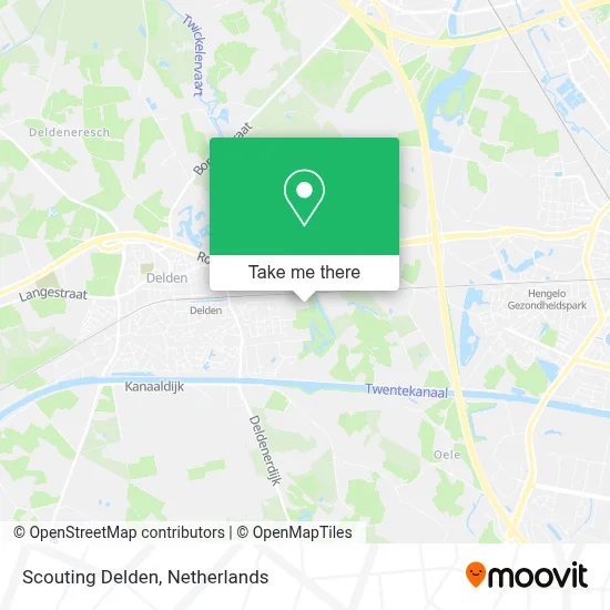 Scouting Delden map