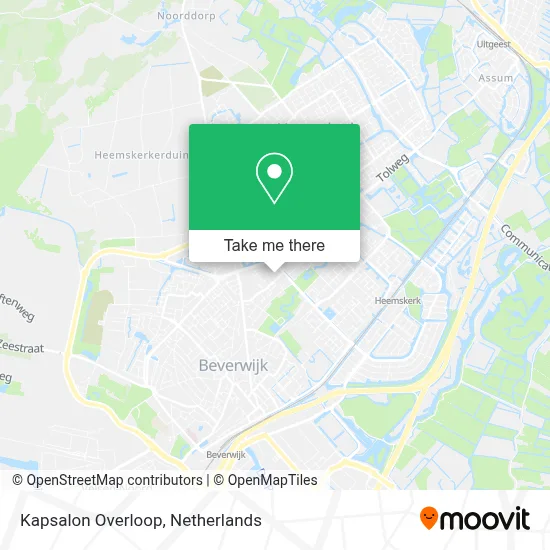 Kapsalon Overloop map