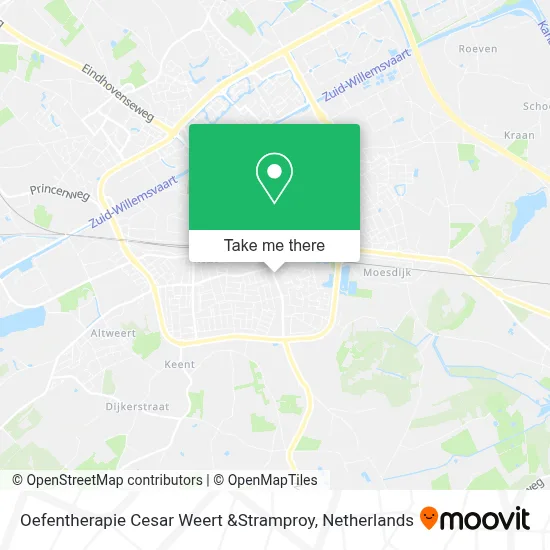 Oefentherapie Cesar Weert &Stramproy map