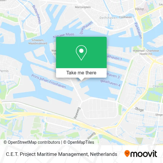 C.E.T. Project Maritime Management map