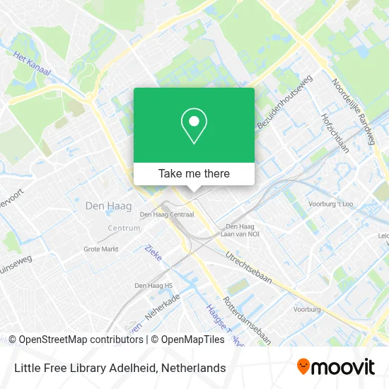 Little Free Library Adelheid Karte