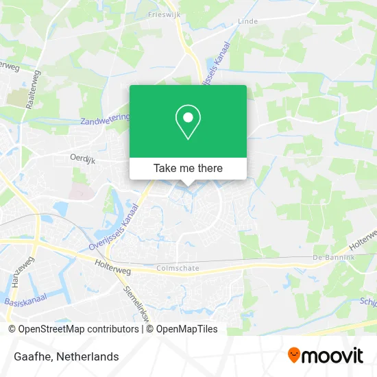 Gaafhe map