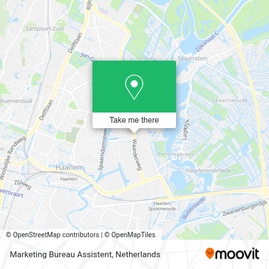 Marketing Bureau Assistent map