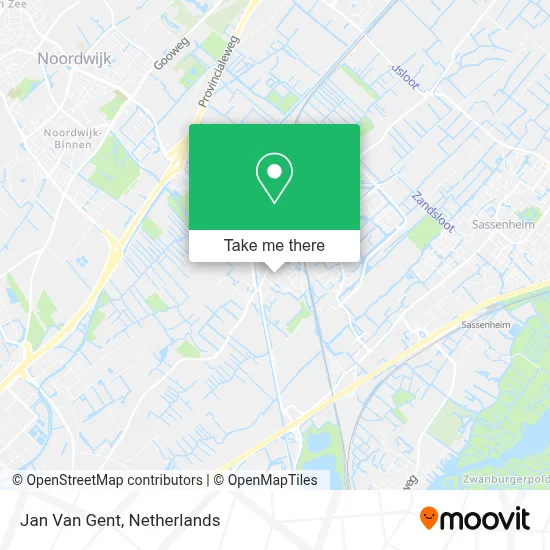 Jan Van Gent map
