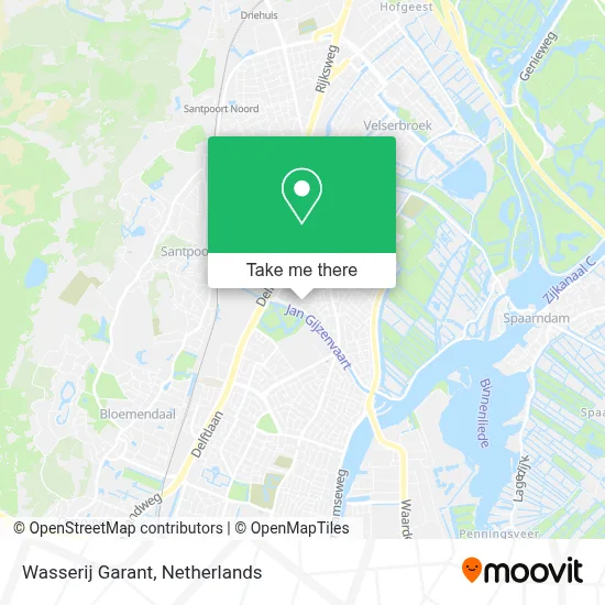 Wasserij Garant map