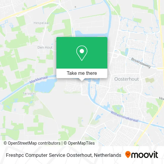 Freshpc Computer Service Oosterhout map
