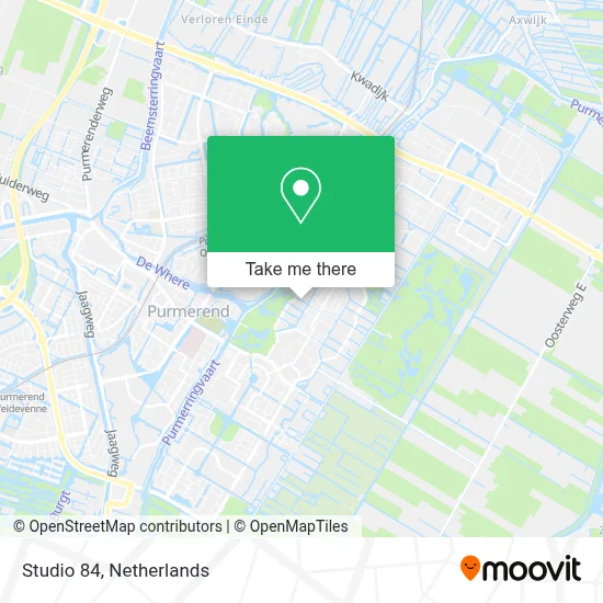 Studio 84 map