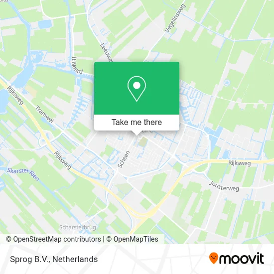 Sprog B.V. map
