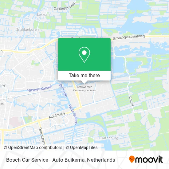 Bosch Car Service - Auto Buikema map