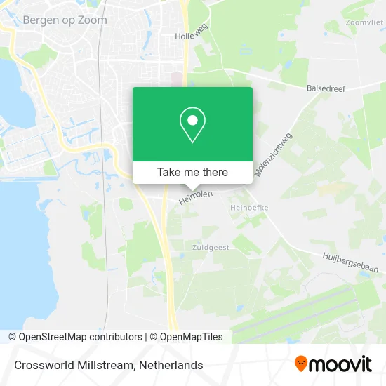 Crossworld Millstream Karte