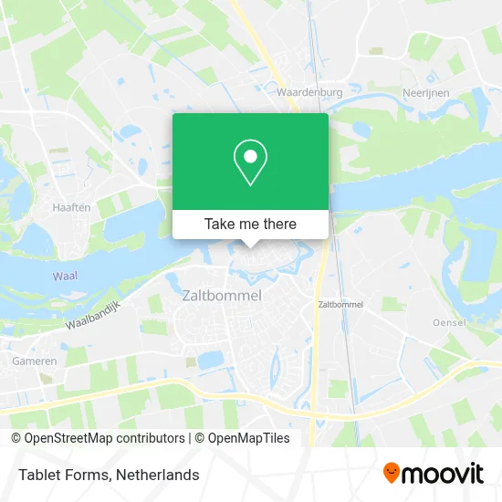 Tablet Forms map