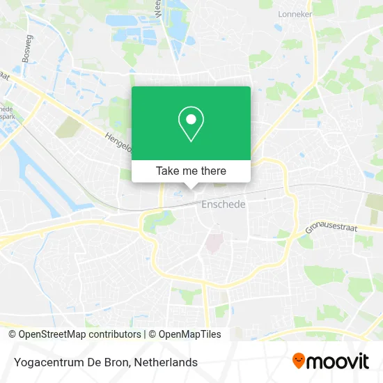 Yogacentrum De Bron map