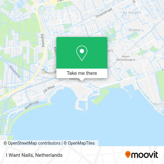 I Want Nails map