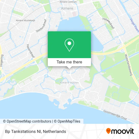 Bp Tankstations Nl map