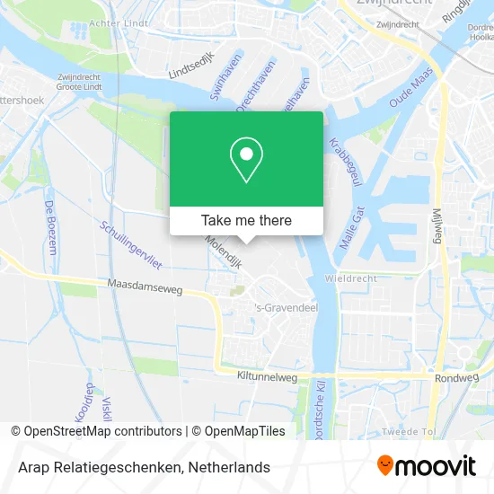 Arap Relatiegeschenken map