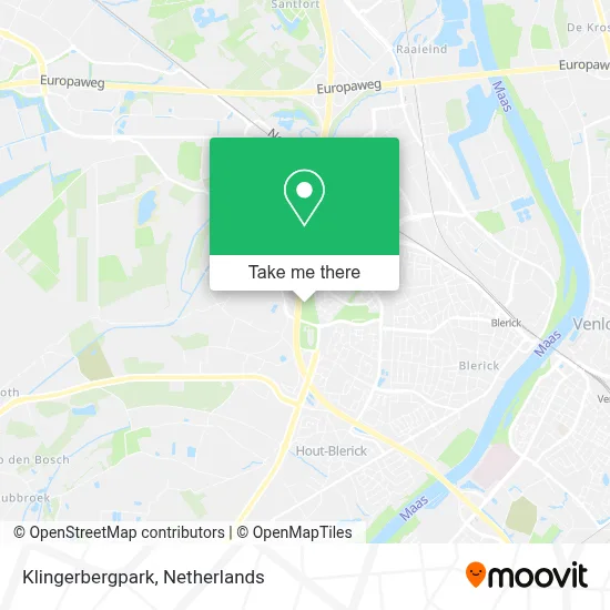 Klingerbergpark map