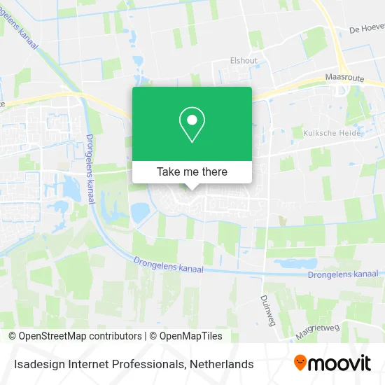 Isadesign Internet Professionals map