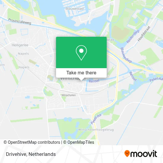 Drivehive map
