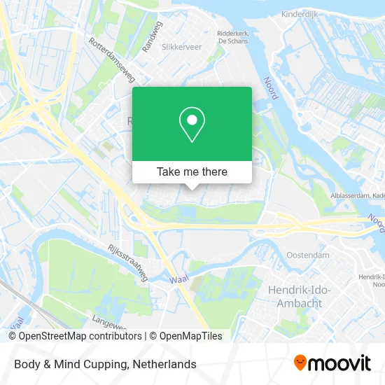 Body & Mind Cupping map