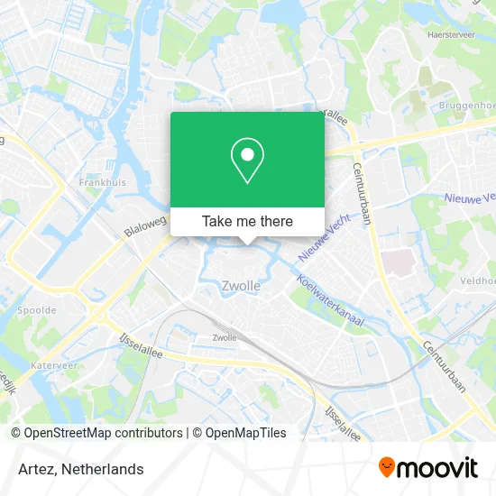 Artez map