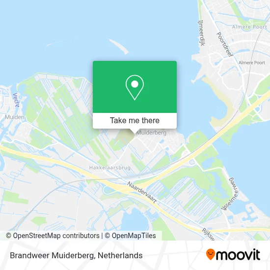 Brandweer Muiderberg map