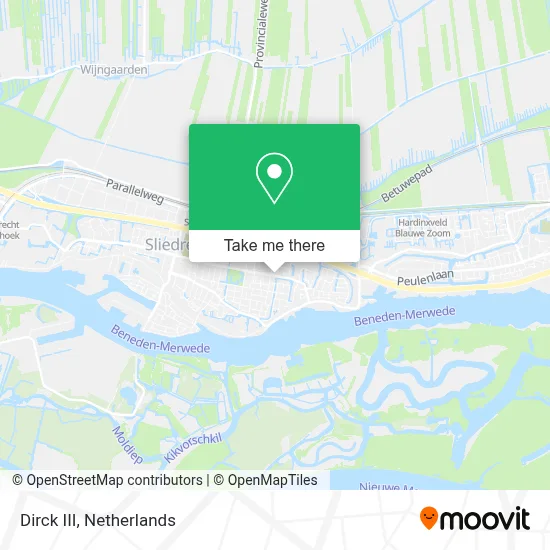 Dirck III map
