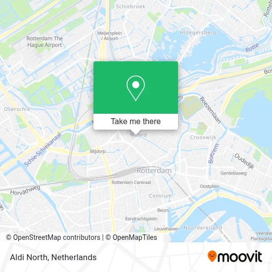 Aldi Nord map