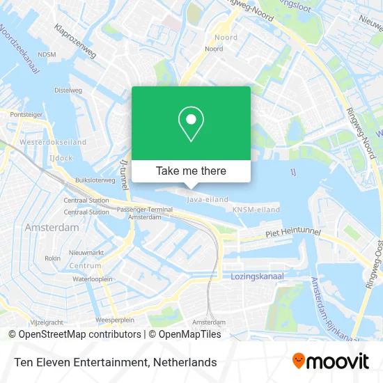 Ten Eleven Entertainment map