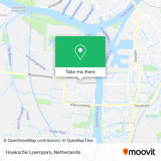 Hoeksche Loempia's map