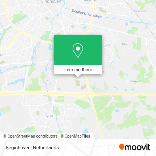 Beginhoven Karte