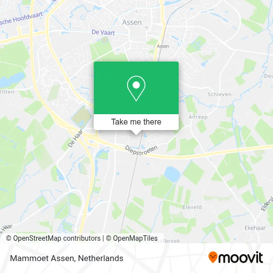 Mammoet Assen map