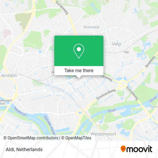 Aldi map