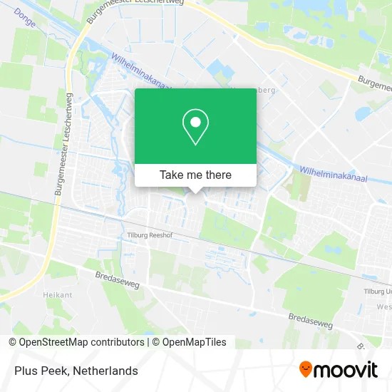 Plus Peek map
