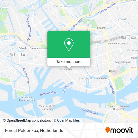 Forest Polder Fox map