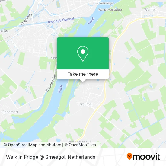 Walk In Fridge @ Smeagol map