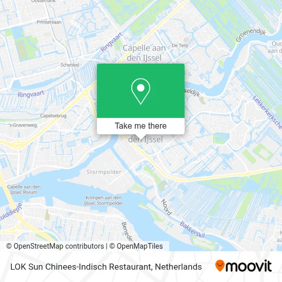 LOK Sun Chinees-Indisch Restaurant map